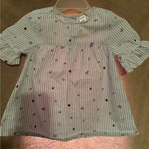 Carters girls blouse